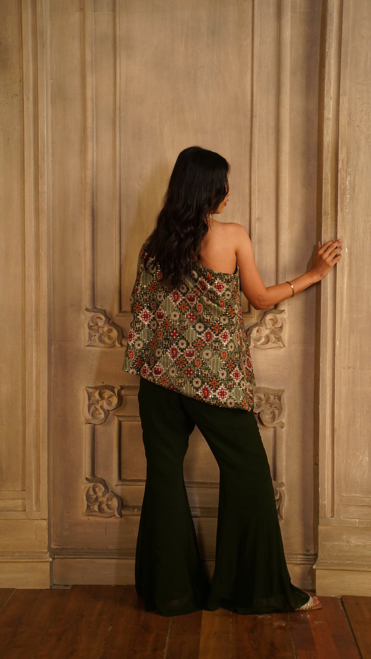 New One Shoulder Set