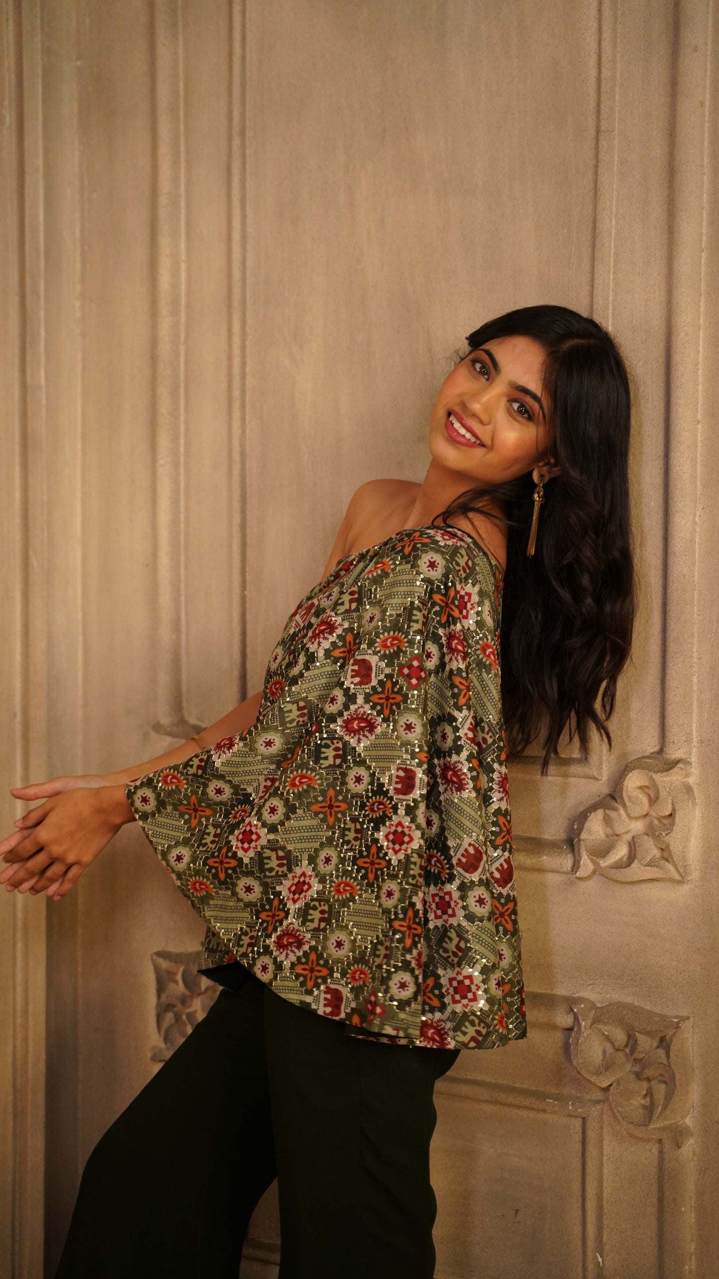 New One Shoulder Set
