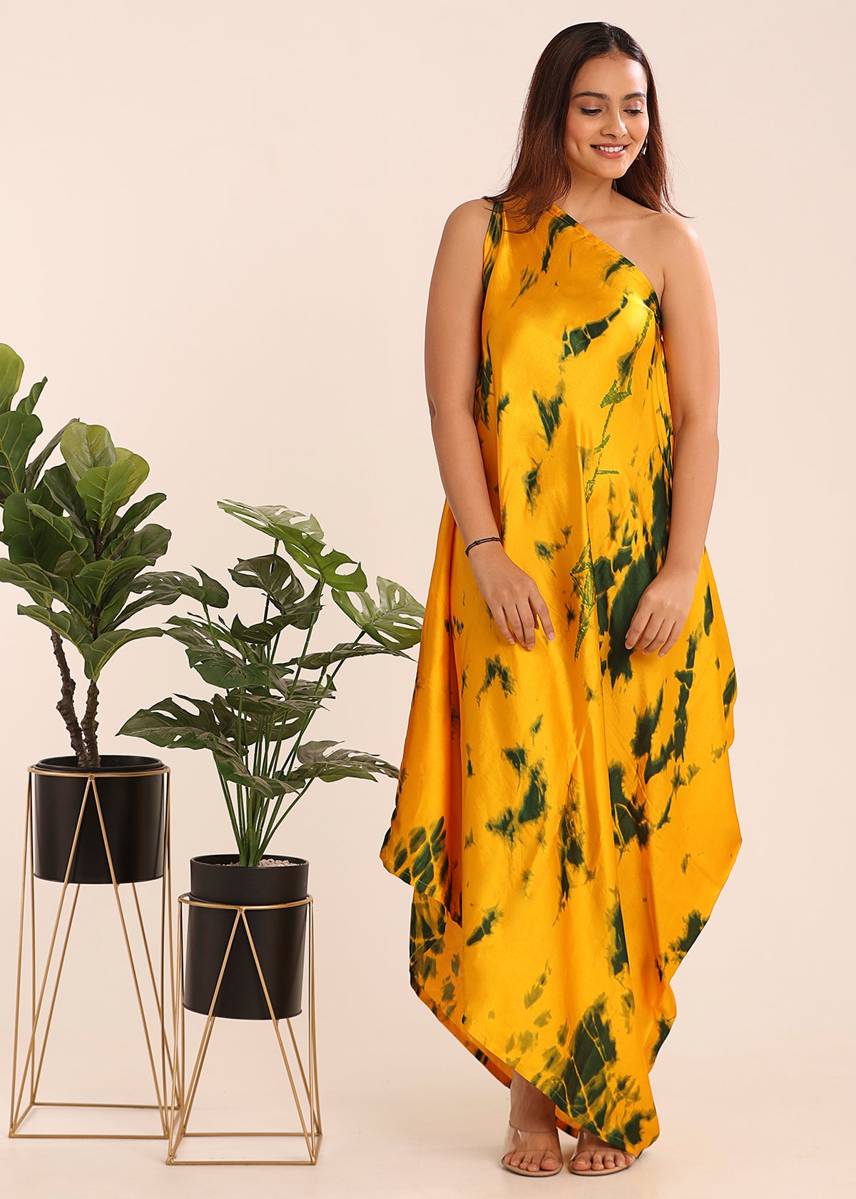 Tie & Dye Cowl Dress