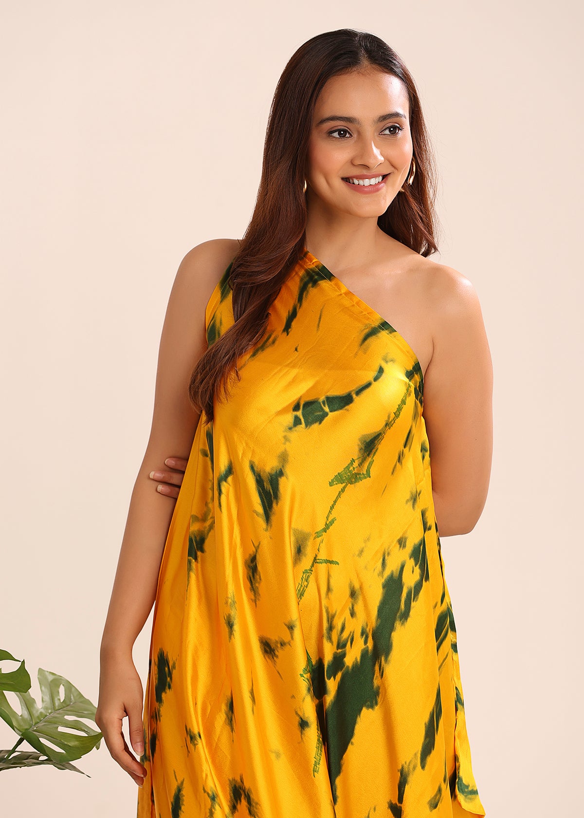 Tie & Dye Cowl Dress