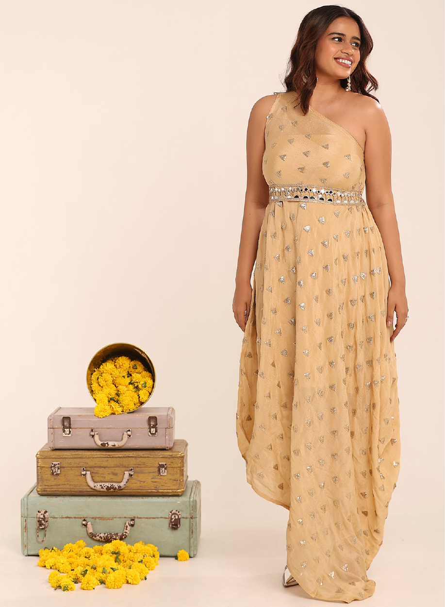 Cowl Dress