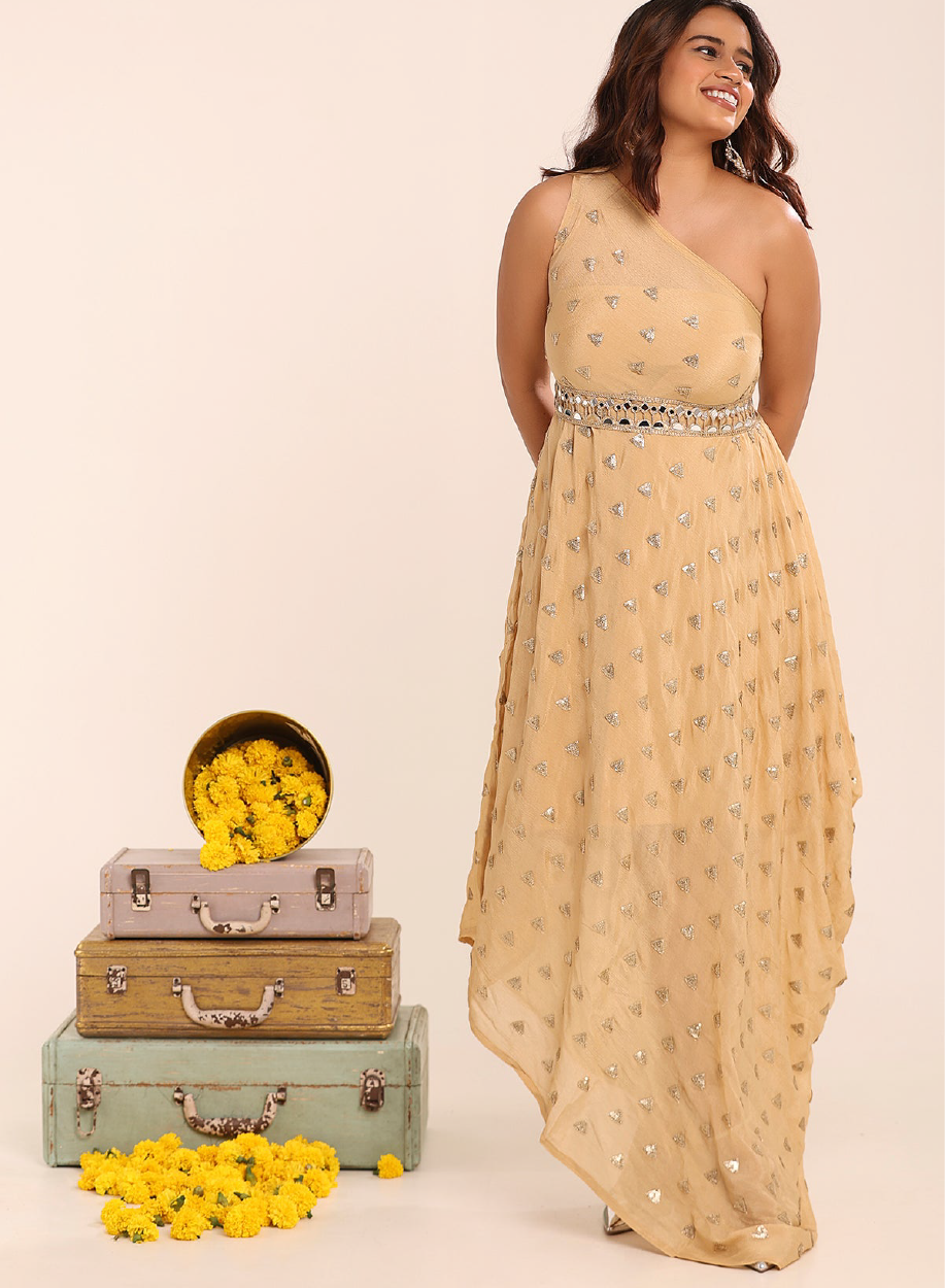 Cowl Dress