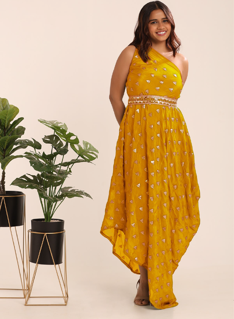 Cowl Dress