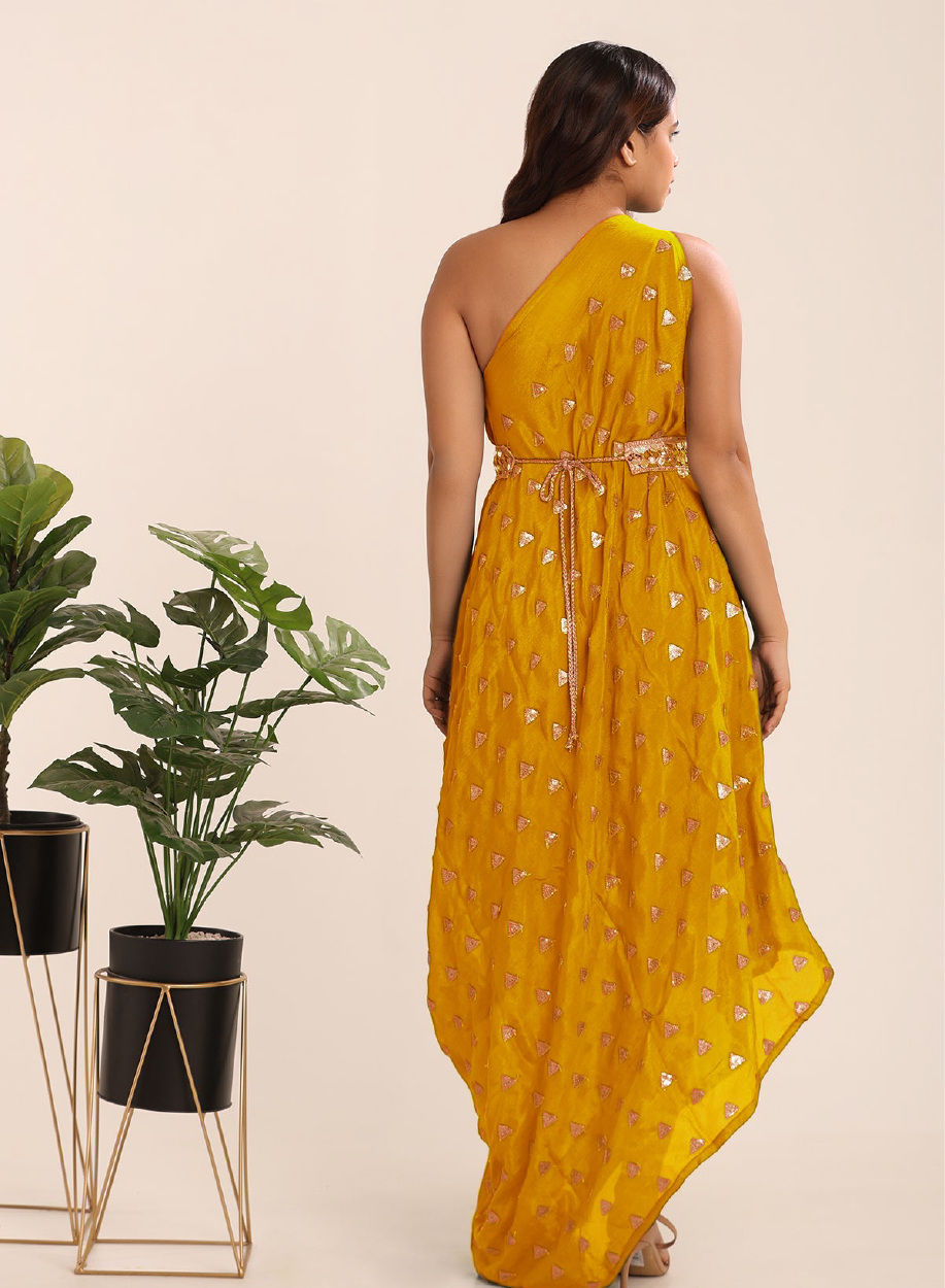 Cowl Dress