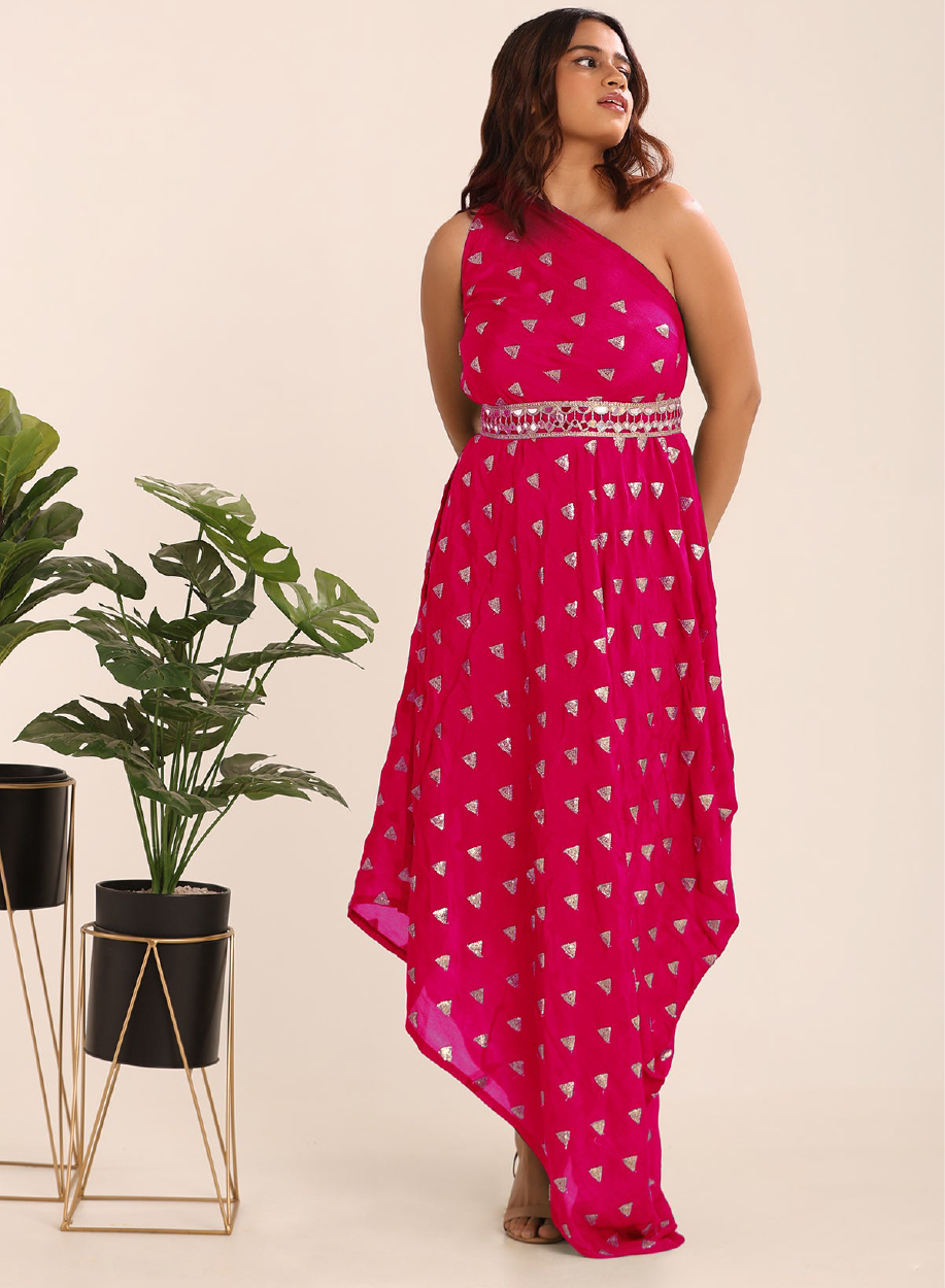 Cowl Dress