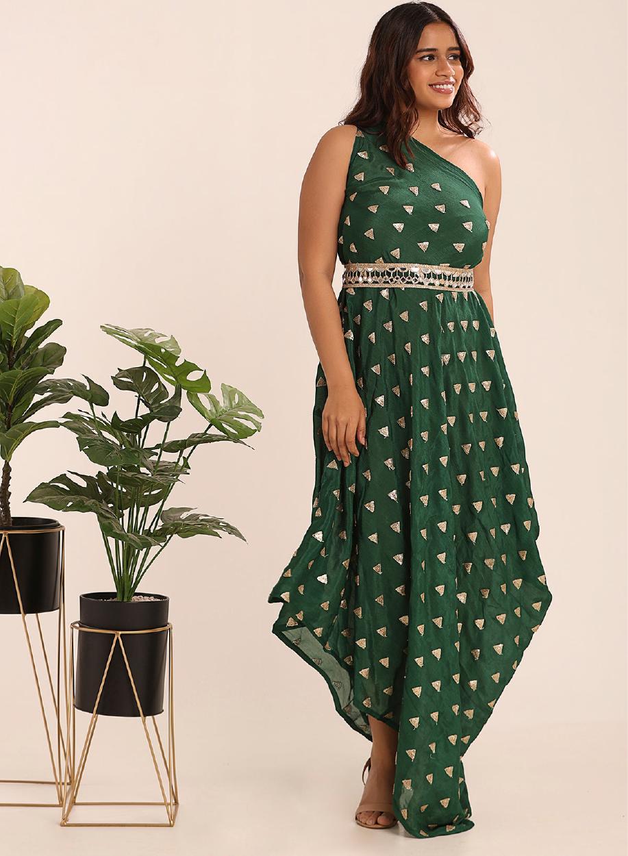 Cowl Dress