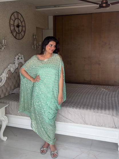 Sitara tunic drape dress