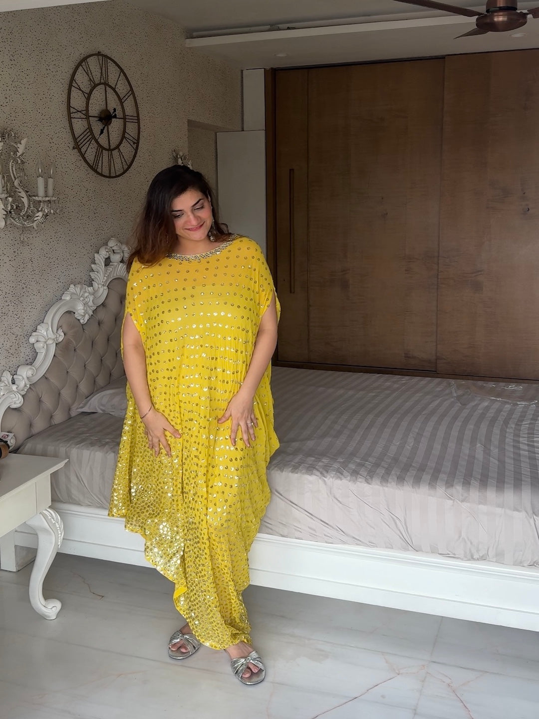 Sitara tunic drape dress